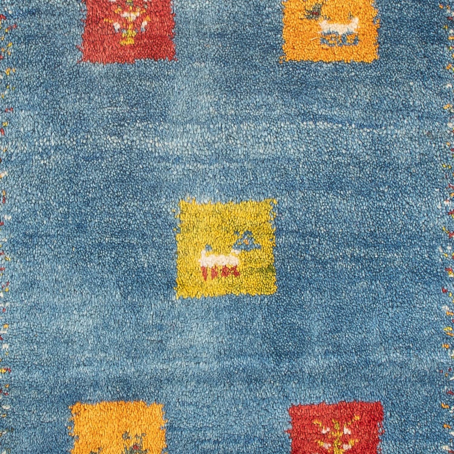 Gabbeh Persisch Teppich 87x59cm - Perserteppich Wollteppich - Image 2
