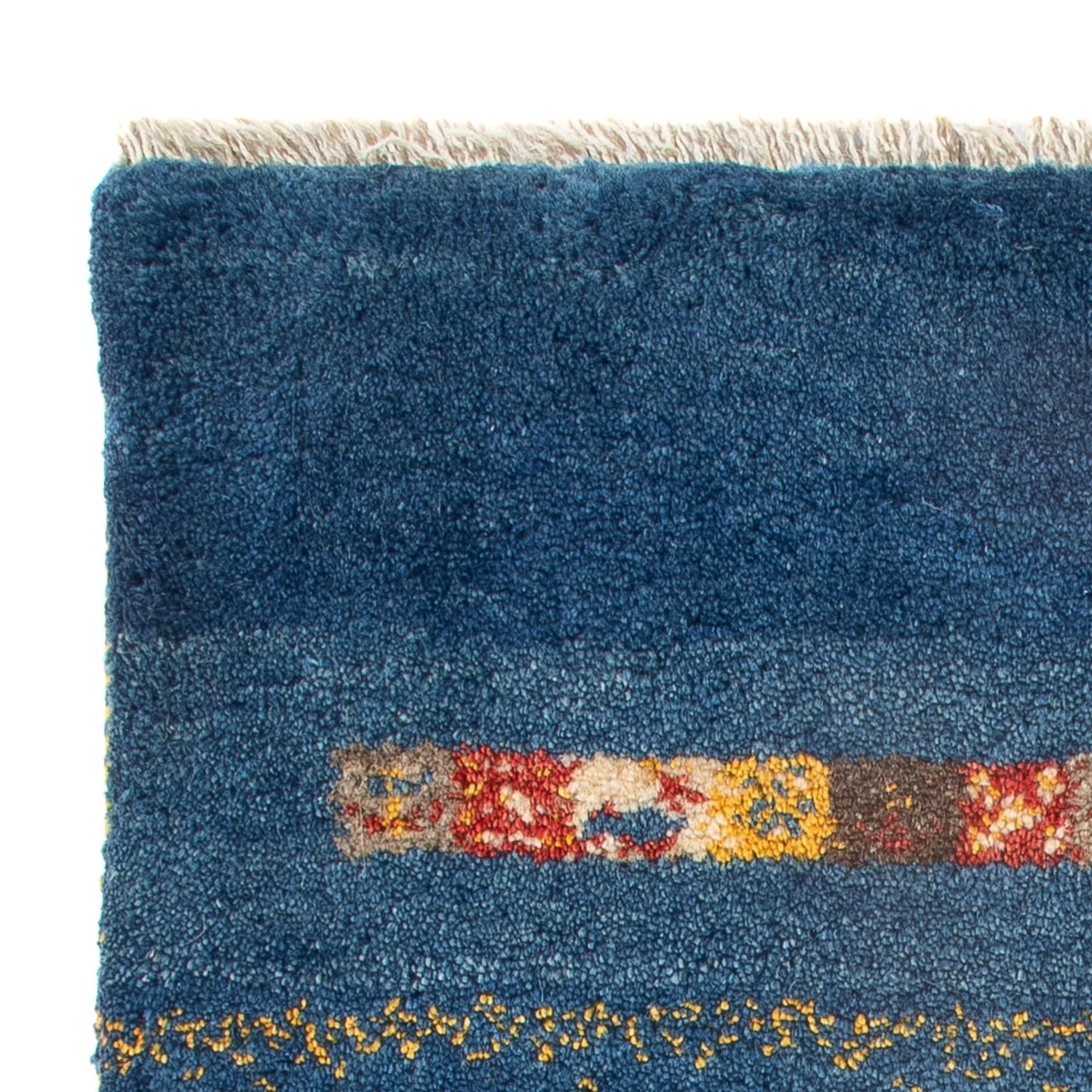 Gabbeh Persisch Teppich 87x63cm - Perserteppich Wollteppich - Image 3