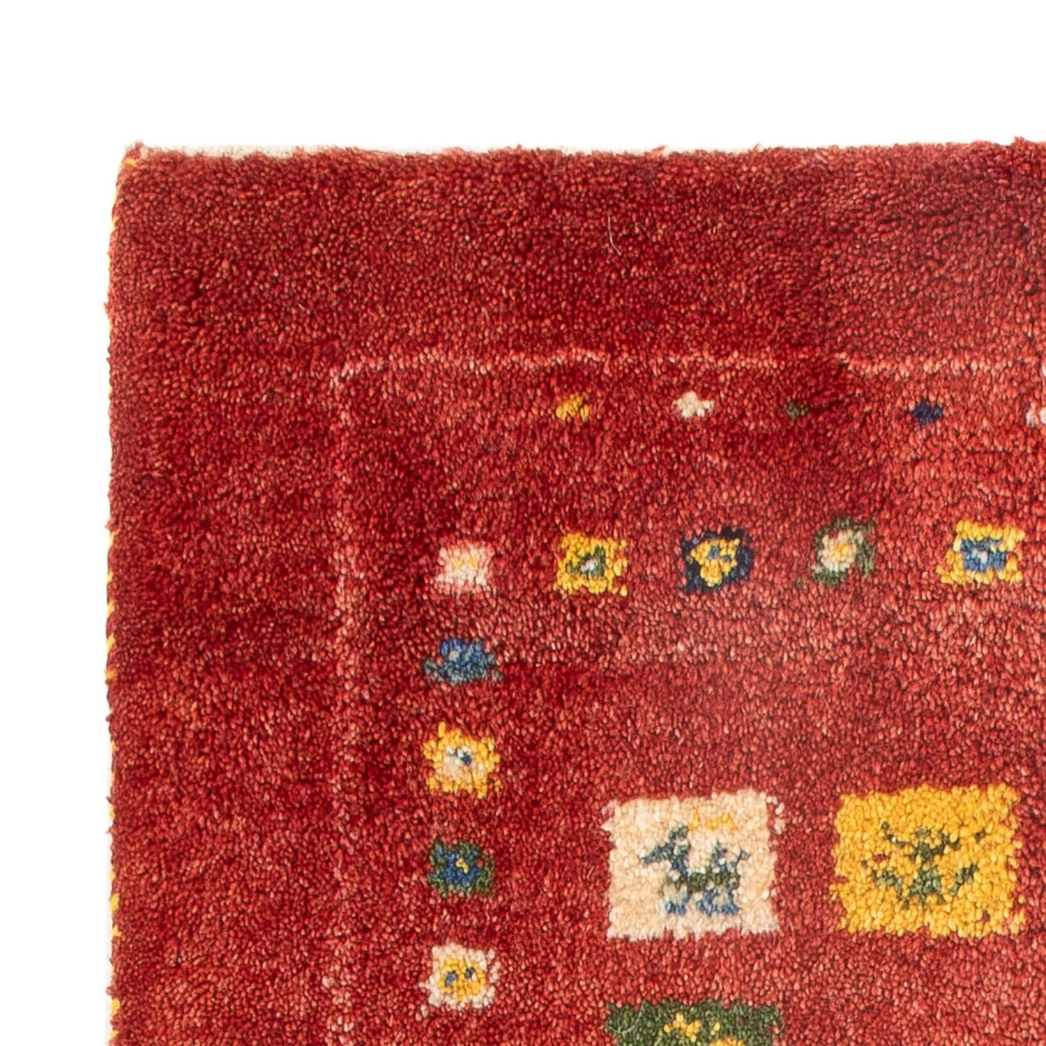 Gabbeh Persisch Teppich 88x59cm - Perserteppich Wollteppich - Image 3