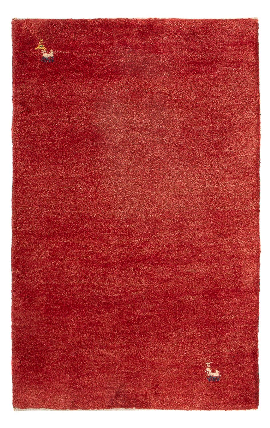Gabbeh Persisch Teppich 90x60cm - Perserteppich Wollteppich
