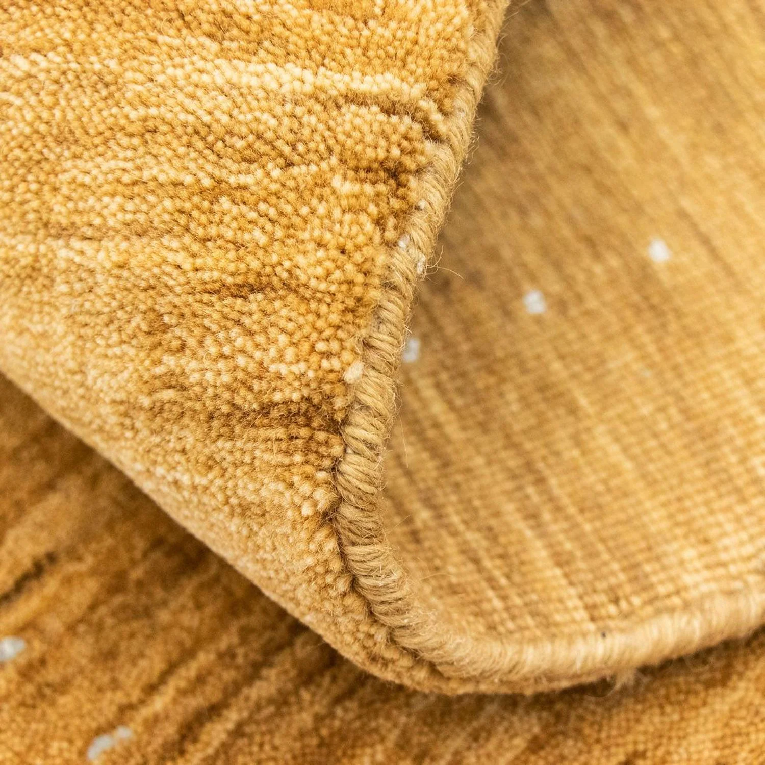 Gabbeh Teppich - Softy 137 x 73 cm - dunkelbeige - Image 3