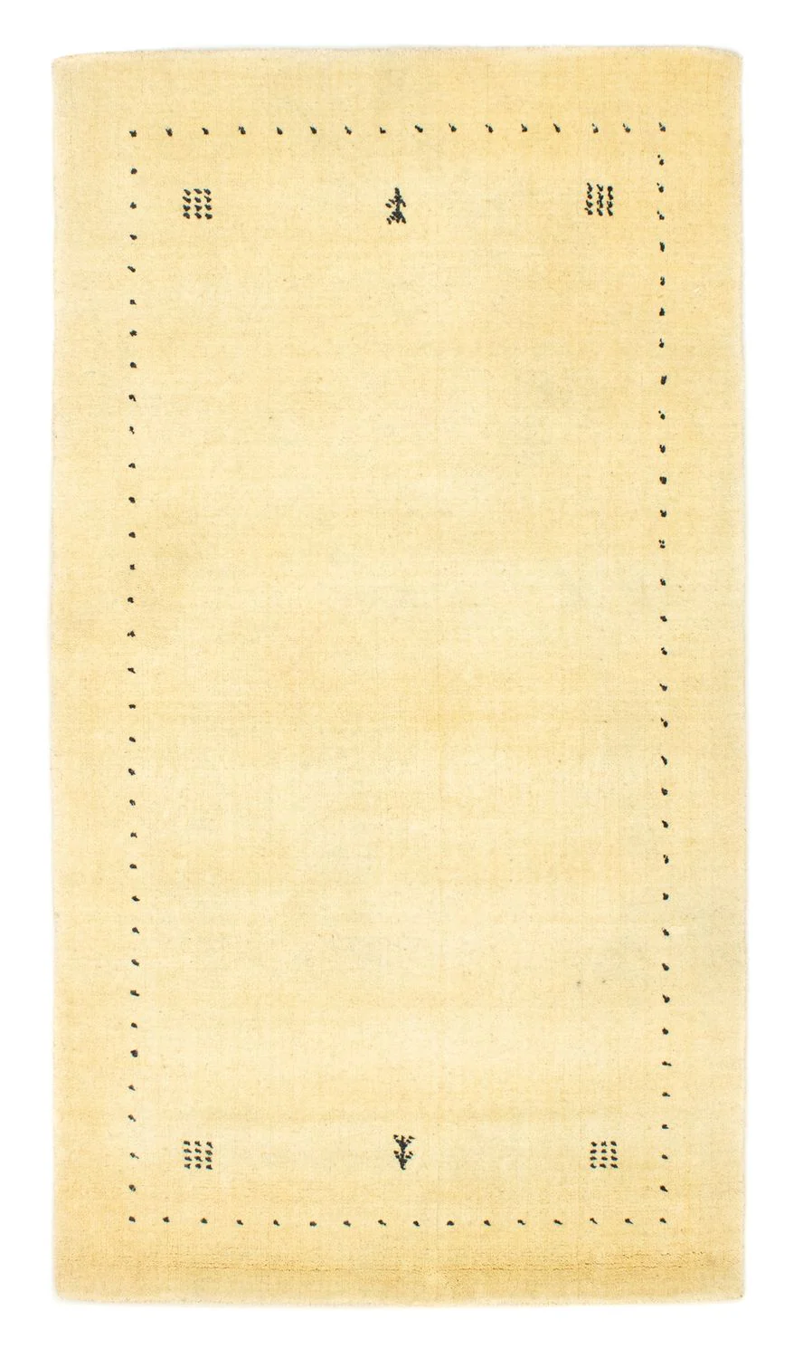 Gabbeh Teppich - Softy 142 x 73 cm - beige