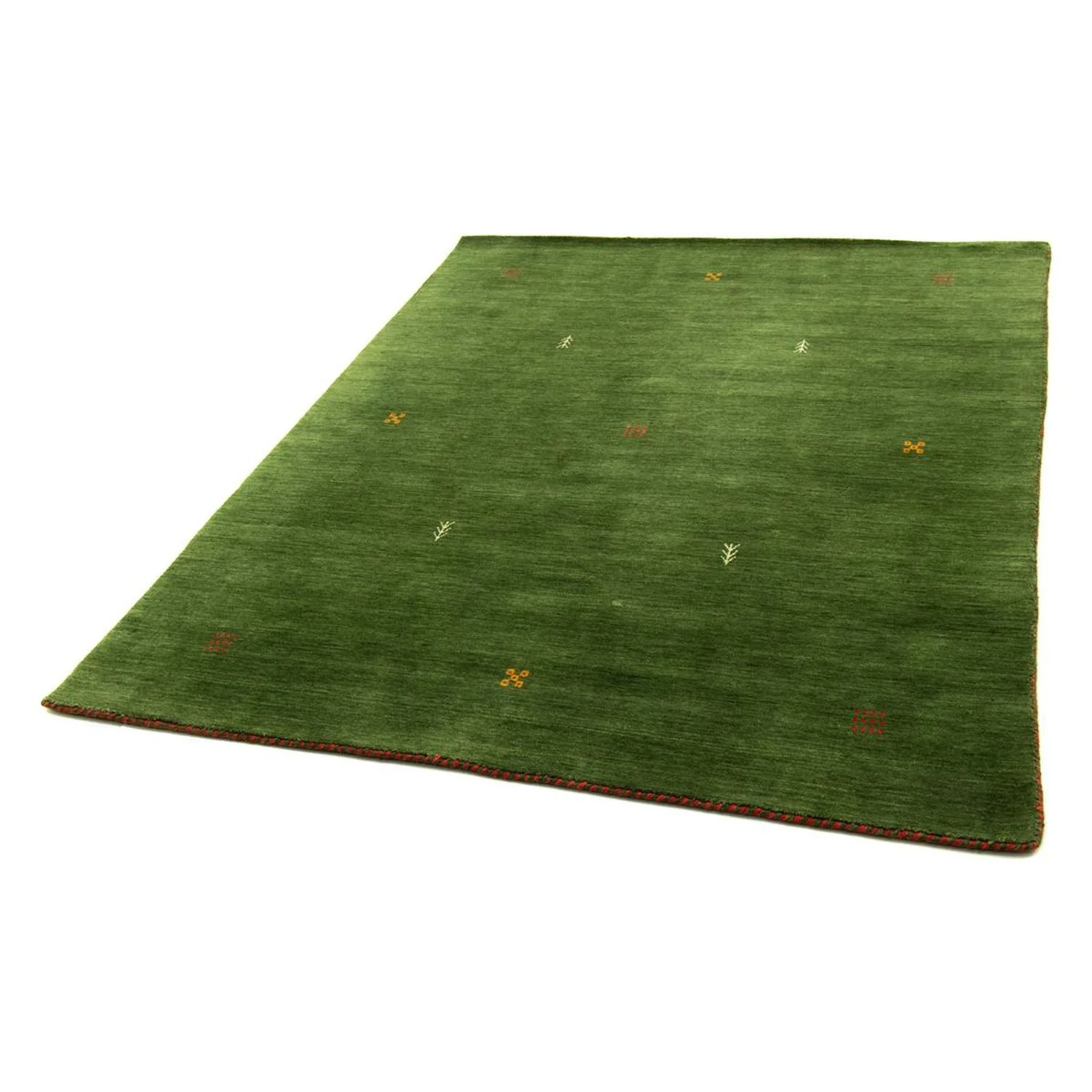 Gabbeh Teppich - Softy 196 x 145 cm - grün - Image 4