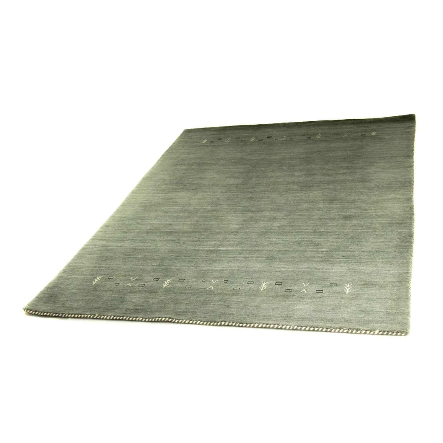 Gabbeh Teppich - Softy 201 x 146 cm - grau - Image 4