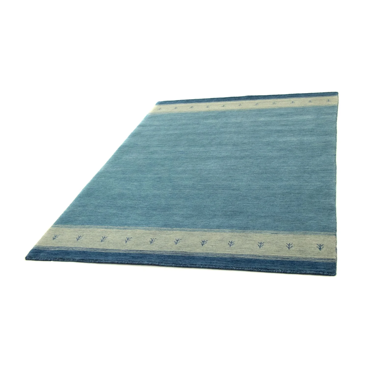 Gabbeh Teppich - Softy 203 x 144 cm - blau - Image 4