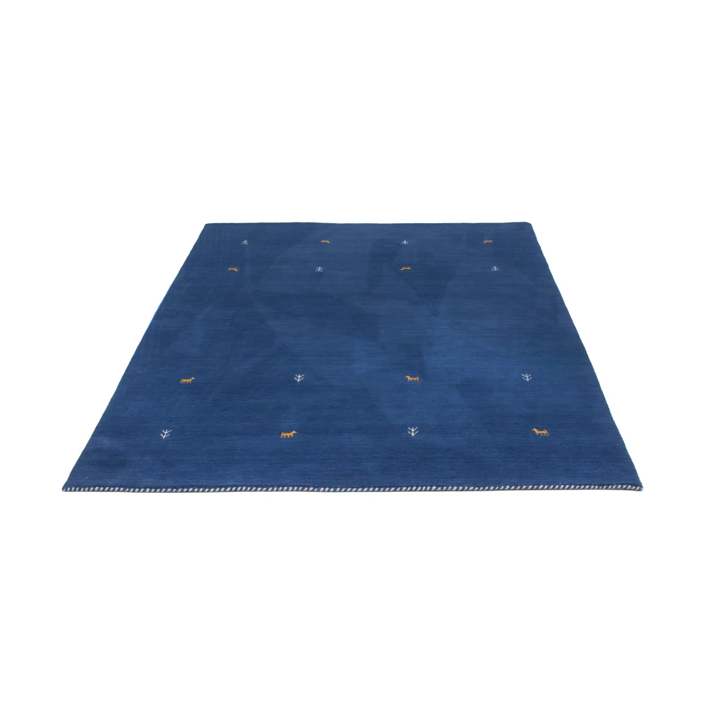 Gabbeh Teppich - Softy - 230 x 160 cm - blau - Image 6