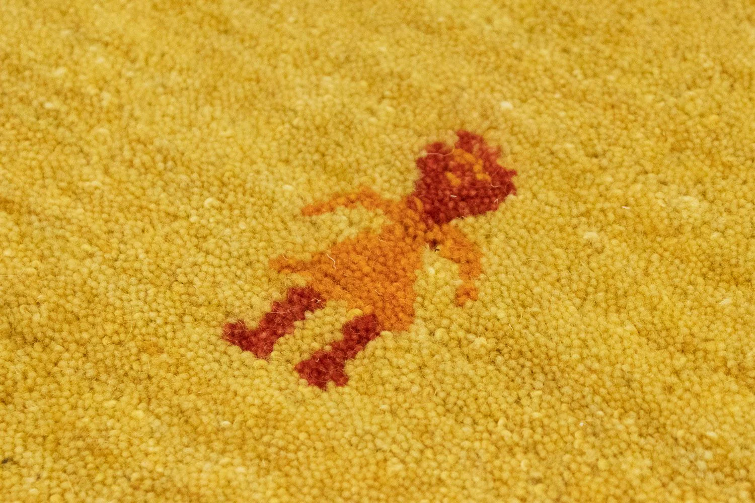 Gabbeh Teppich - Softy 300 x 250 cm - gold - Image 2