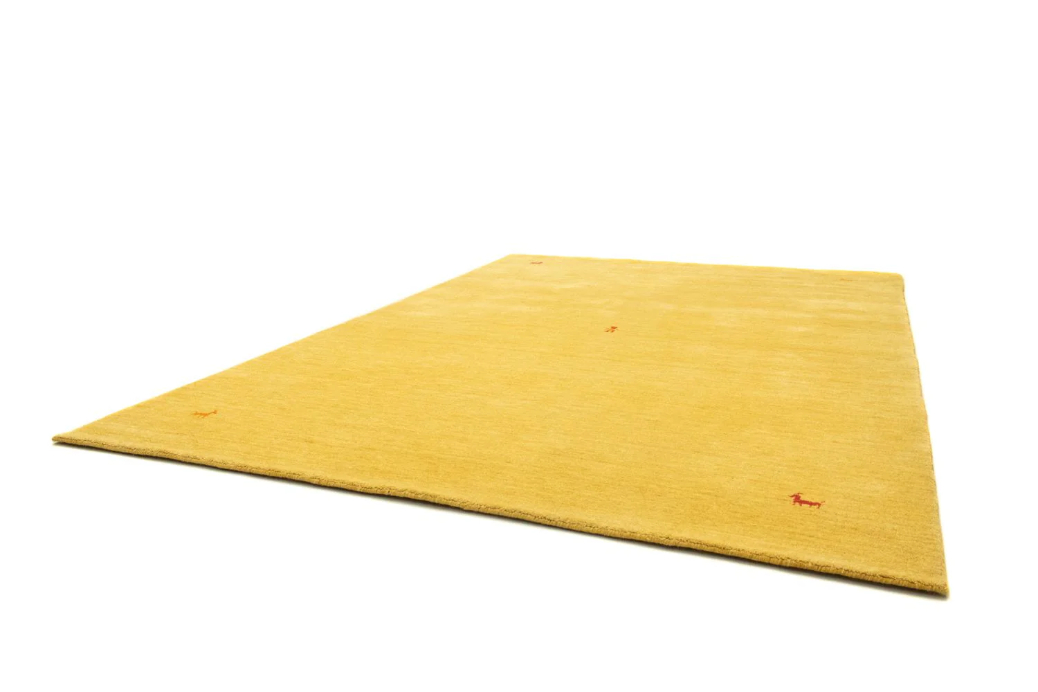 Gabbeh Teppich - Softy 300 x 250 cm - gold - Image 5