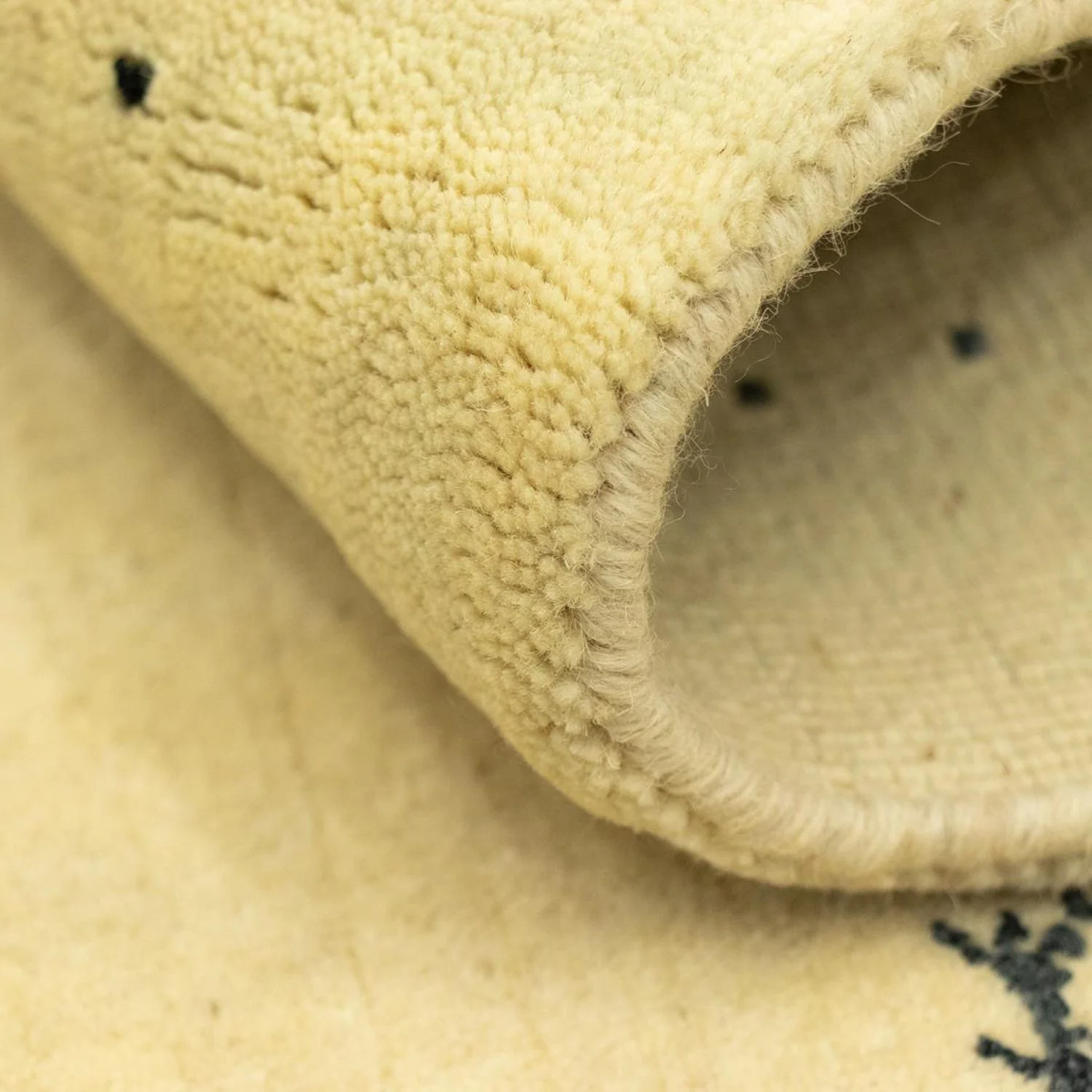 Gabbeh Teppich - Softy 90 x 60 cm - beige - Image 3