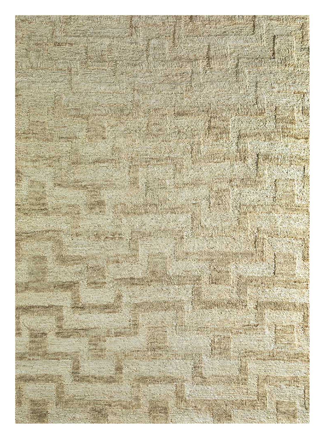 Juteteppich - 270 x 180 cm - hellgrün