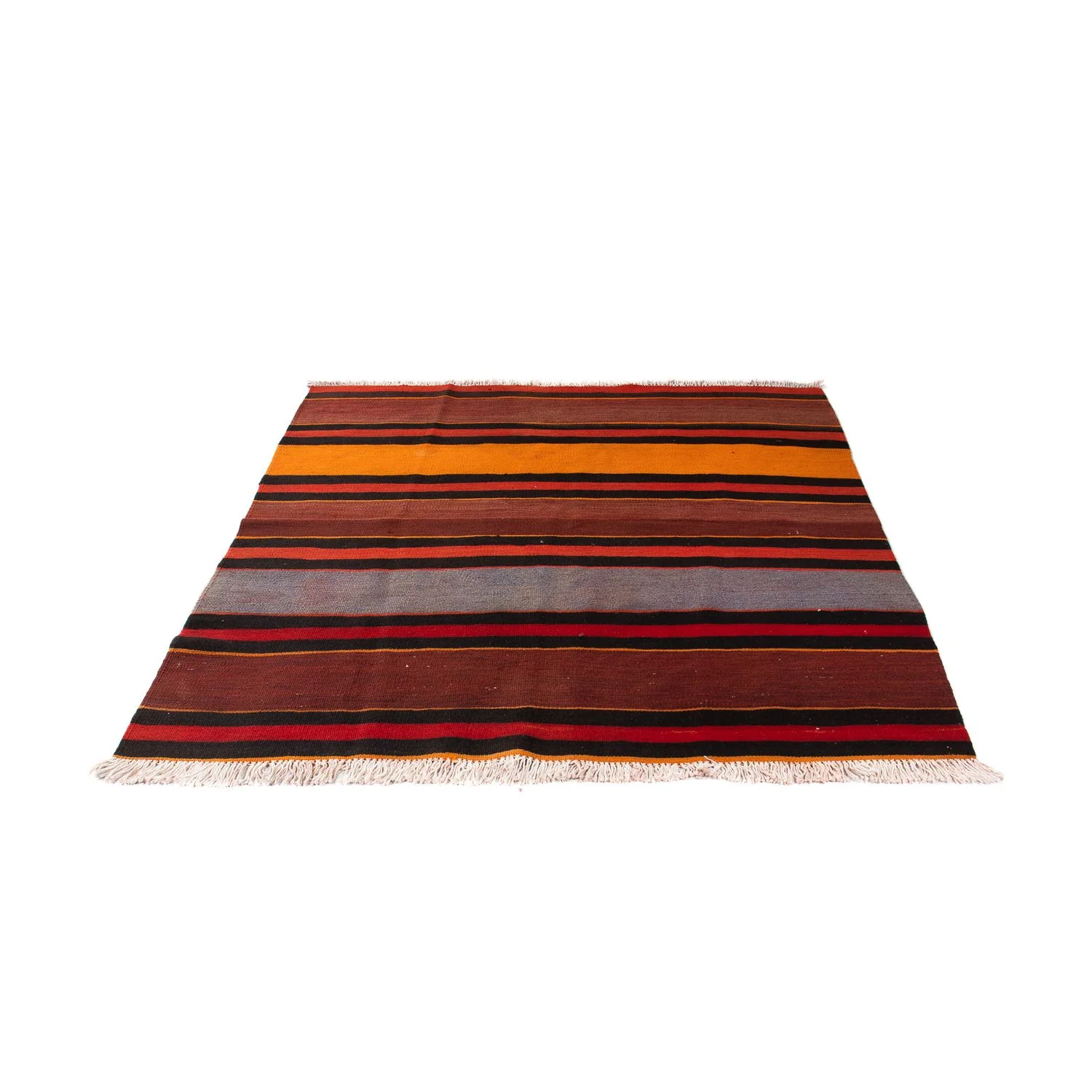 Kelim Teppich - Old 150 x 135 cm - mehrfarbig - Image 5