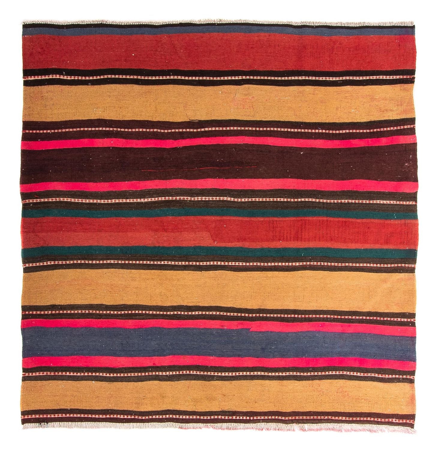 Kelim Teppich - Old 175 x 170 cm - mehrfarbig