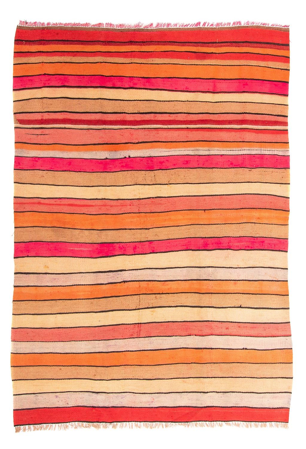 Kelim Teppich - Old 200 x 135 cm - mehrfarbig