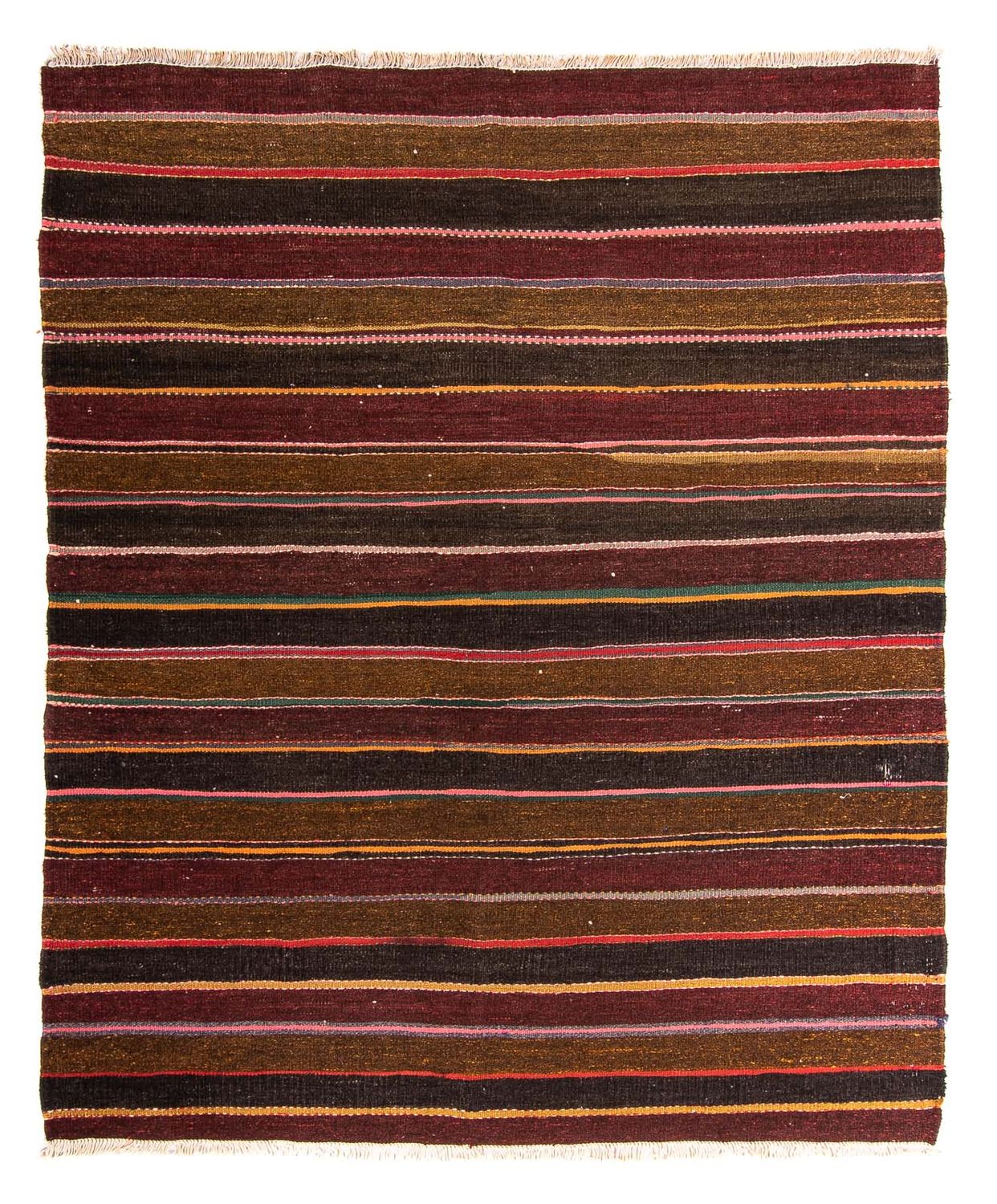 Kelim Teppich - Old 205 x 170 cm - mehrfarbig