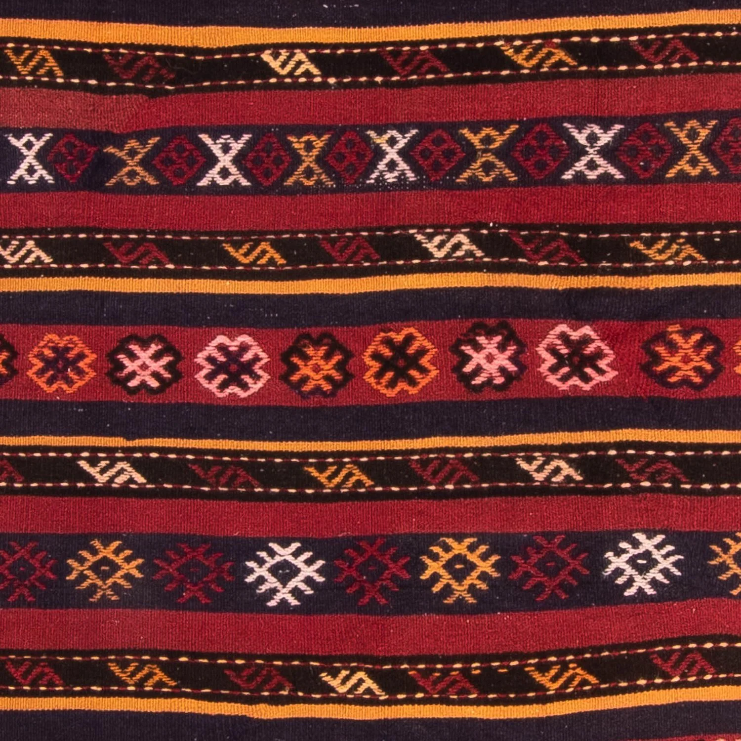 Kelim Teppich - Old 210 x 140 cm - mehrfarbig - Image 2