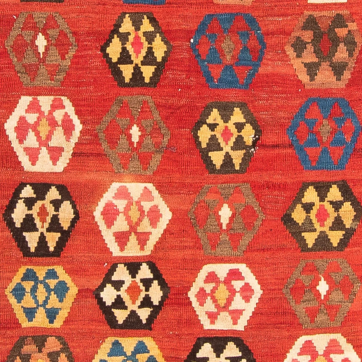Kelim Teppich - Old 230 x 150 cm - mehrfarbig - Image 2