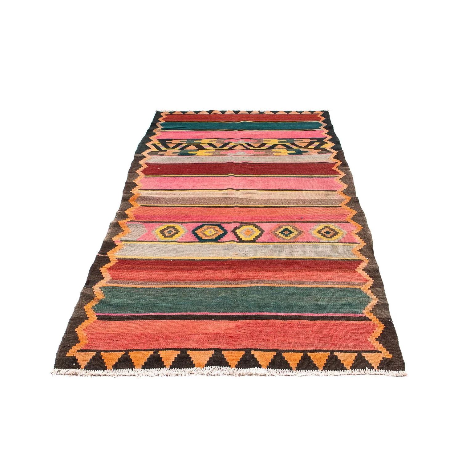 Kelim Teppich - Old 250 x 120 cm - mehrfarbig - Image 5