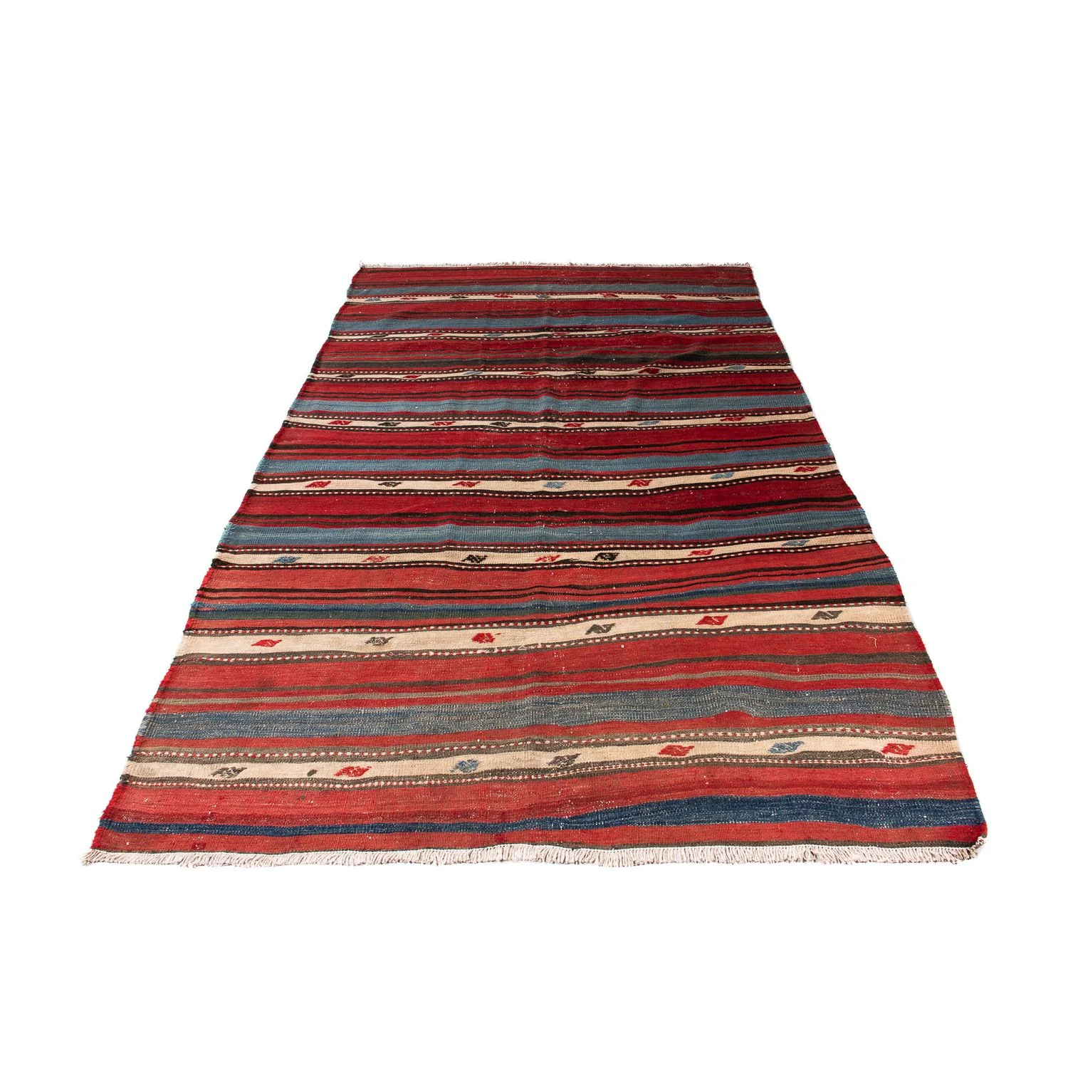 Kelim Teppich - Old 250 x 140 cm - mehrfarbig - Image 5
