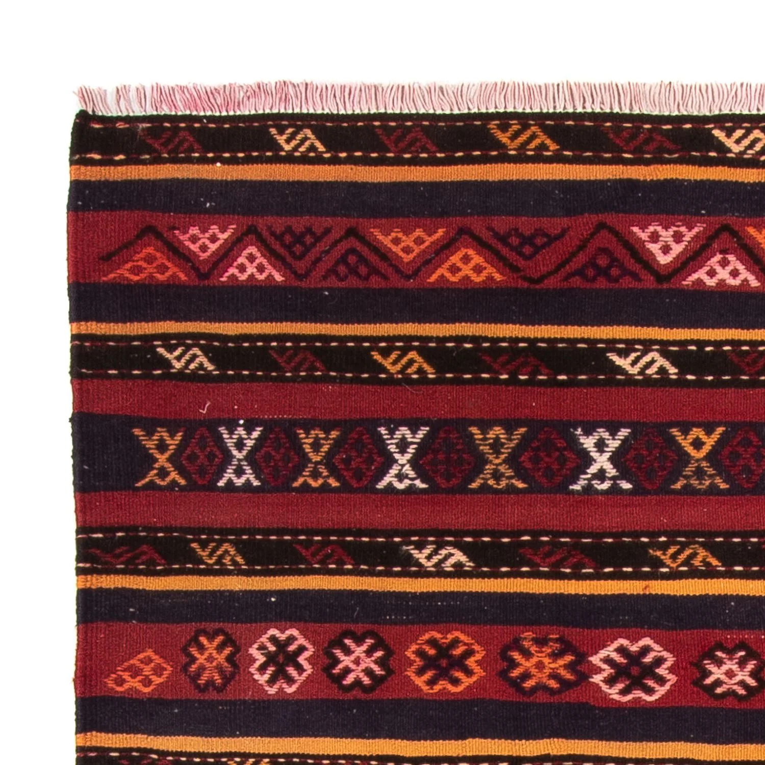Kelim Teppich - Old 250 x 145 cm - mehrfarbig - Image 3