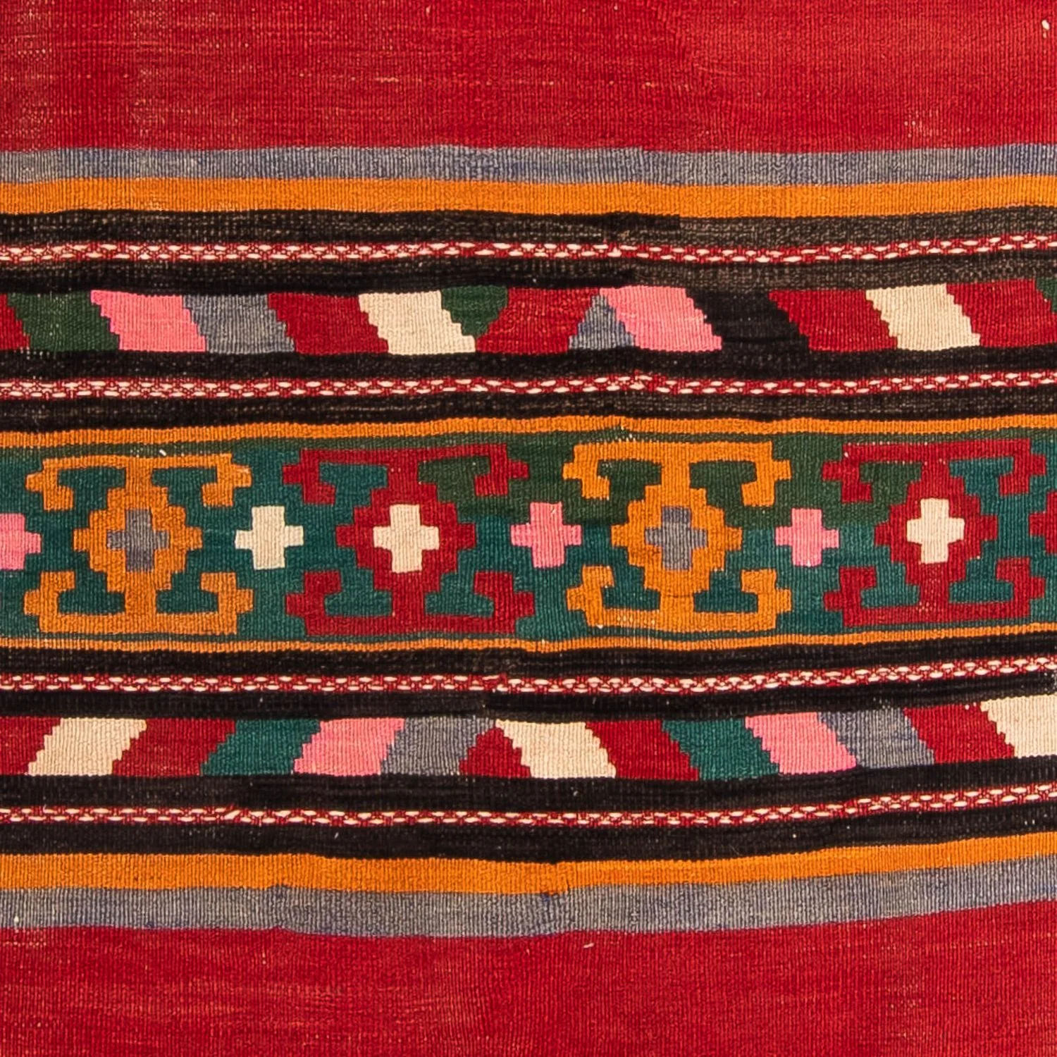 Kelim Teppich - Old 270 x 145 cm - mehrfarbig - Image 2