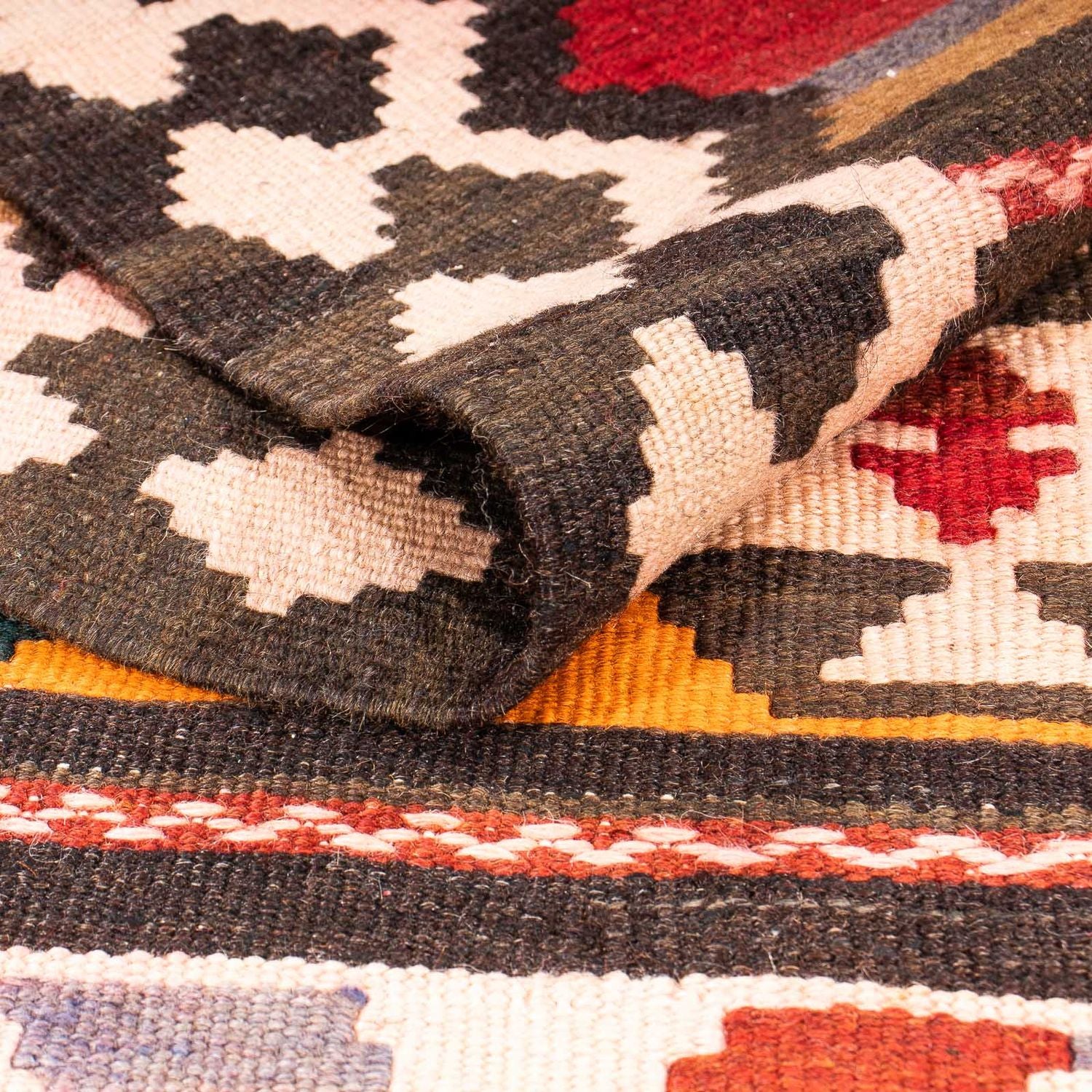 Kelim Teppich - Old 300 x 160 cm - mehrfarbig - Image 4