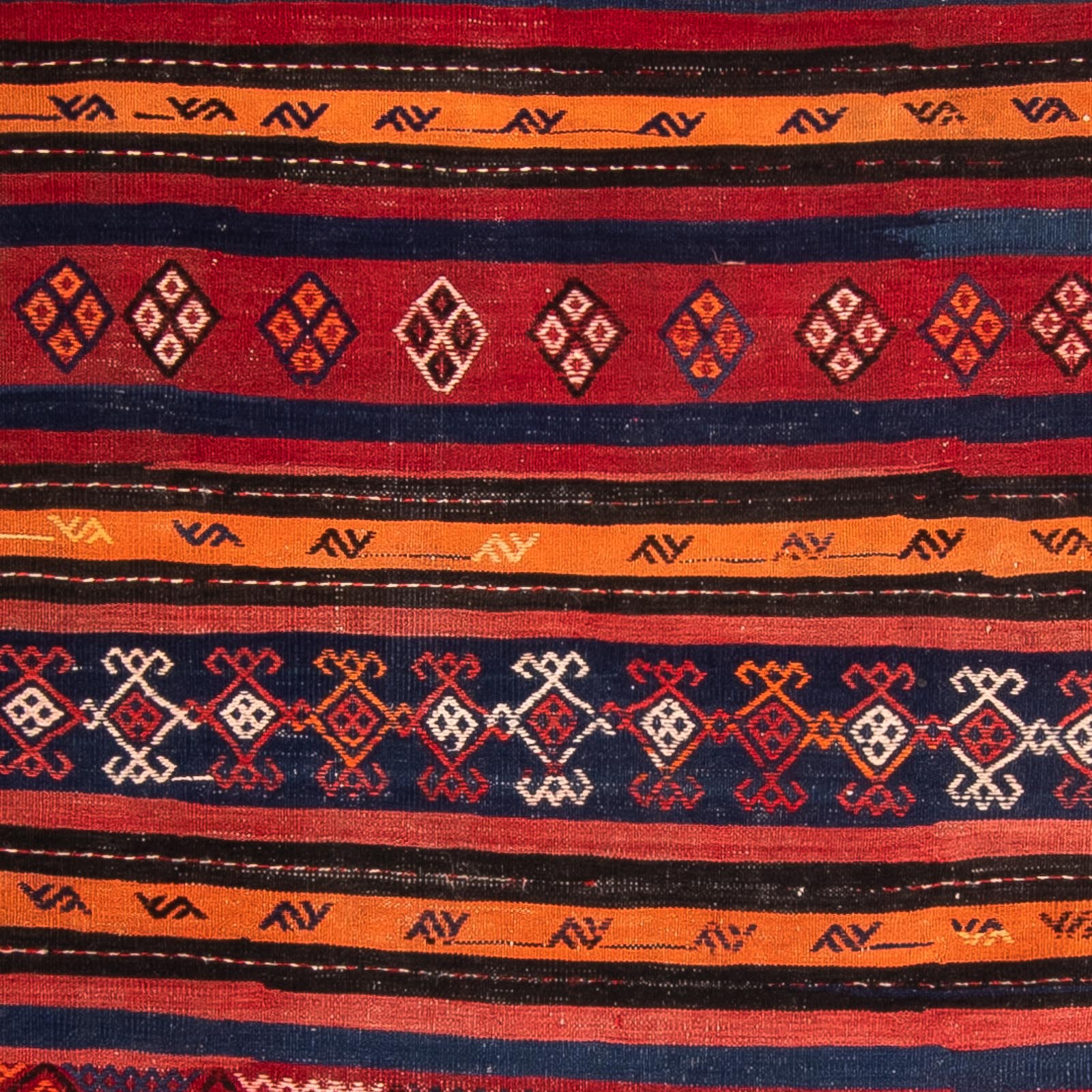 Kelim Teppich - Old 325 x 130 cm - mehrfarbig - Image 2