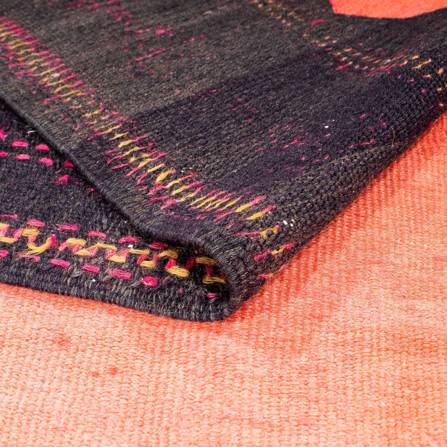 Kelim Teppich - Old 360 x 145 cm - mehrfarbig - Image 4