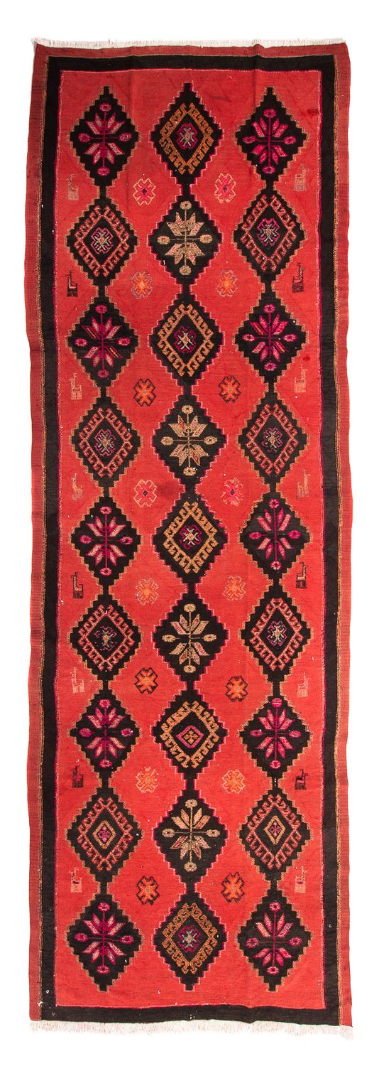 Kelim Teppich - Old 400 x 140 cm - mehrfarbig