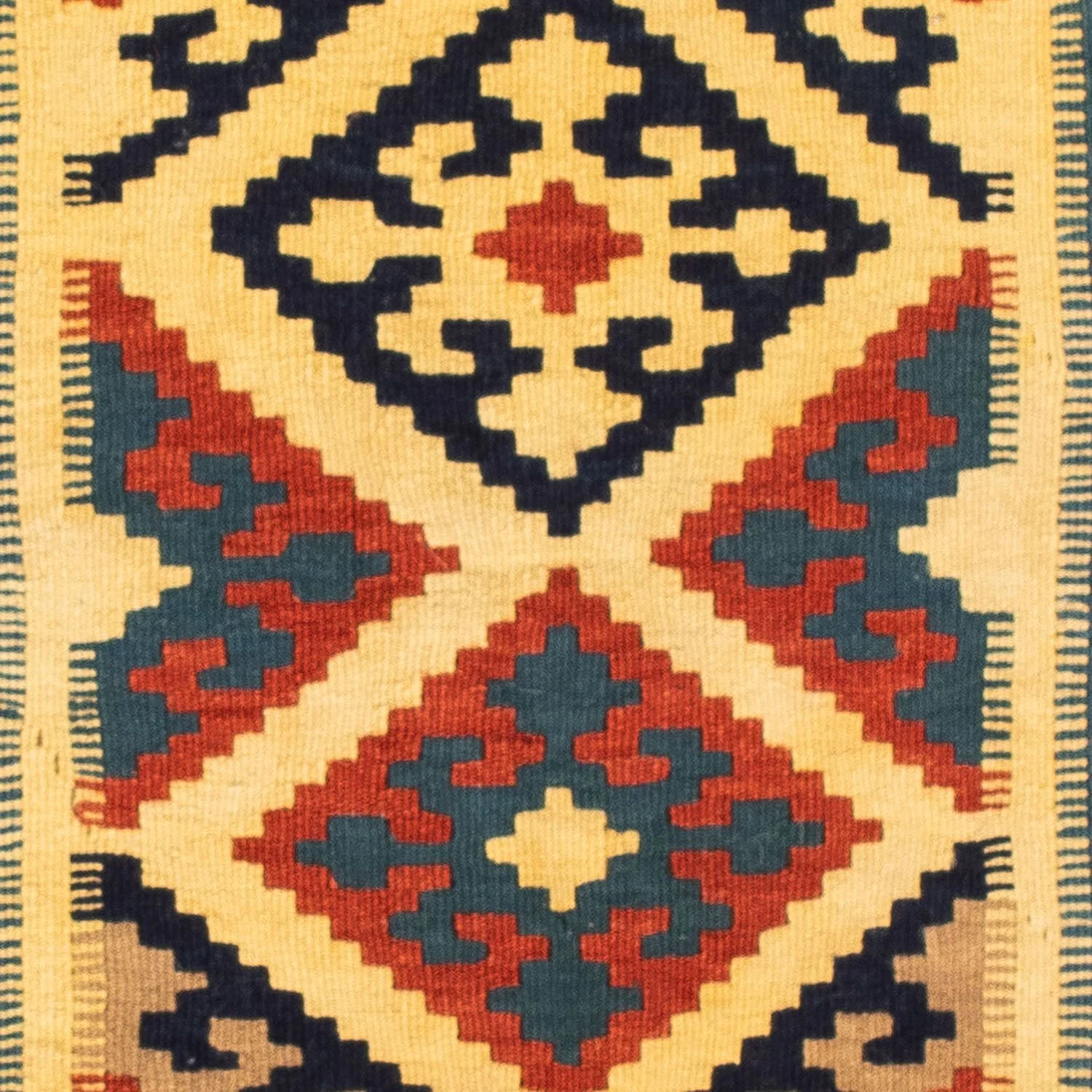 Kelim Fars Teppich 100x100cm - Image 2