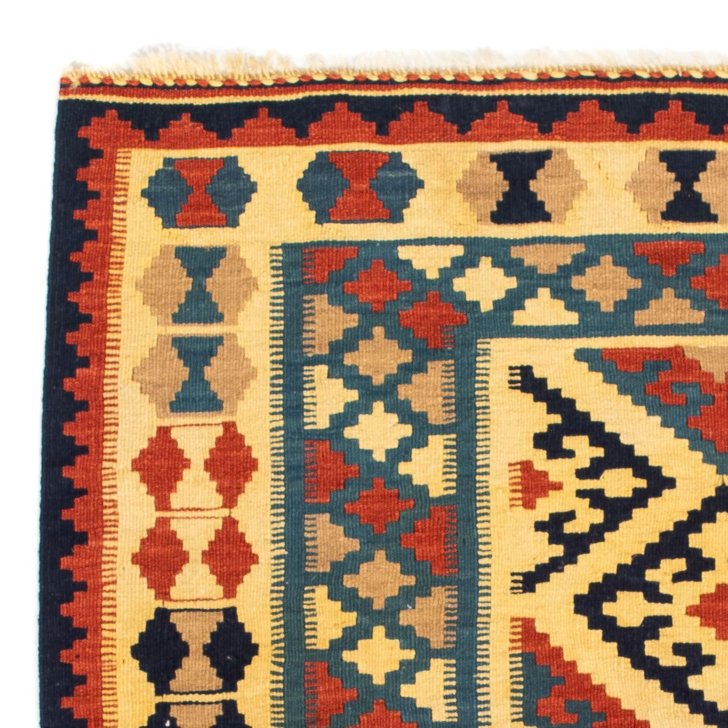 Kelim Fars Teppich 100x100cm - Image 3