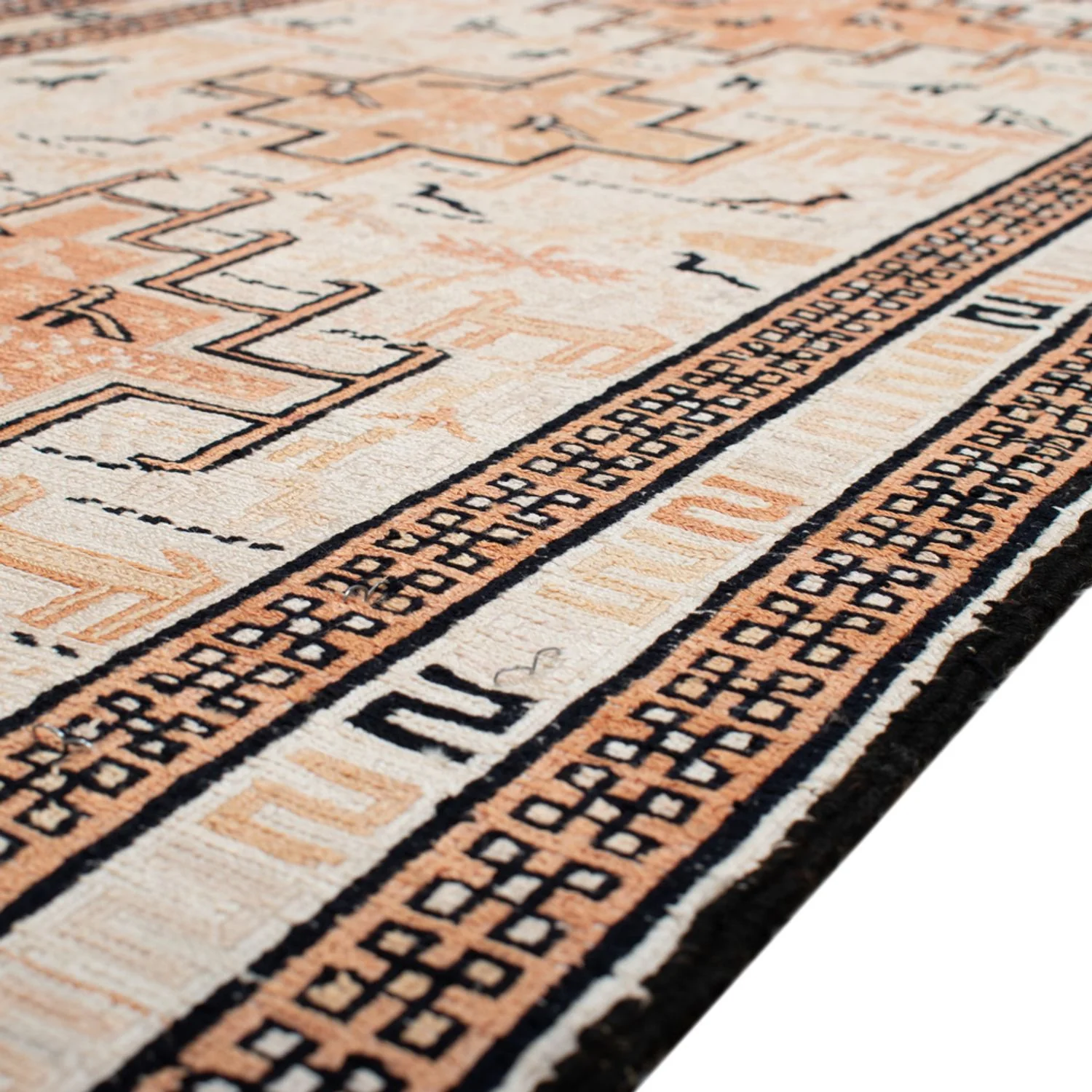 Kelim Seide Teppich 101x65cm - Image 3