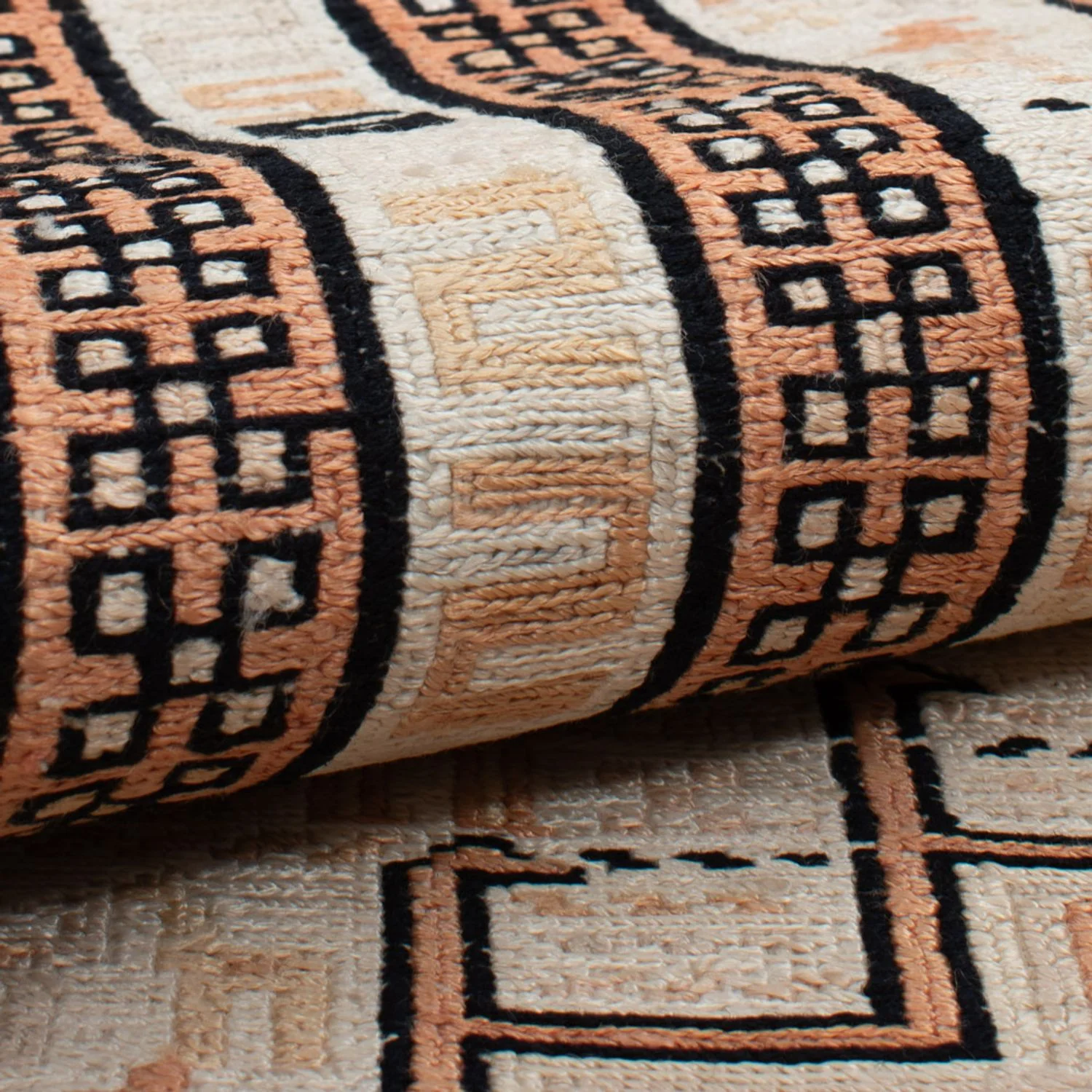 Kelim Seide Teppich 101x65cm - Image 4