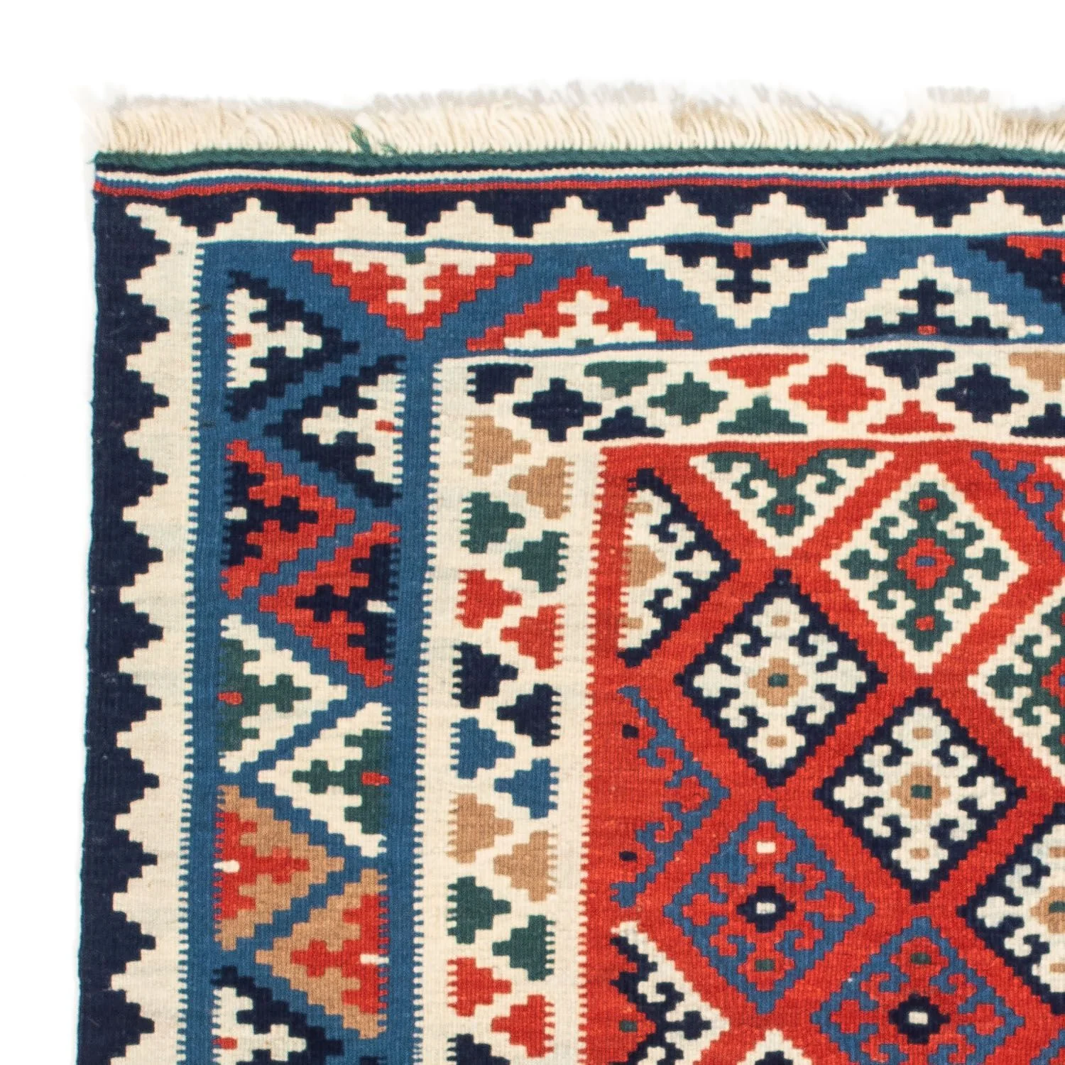 Kelim Teppich - Oriental 103 x 100 cm - mehrfarbig - Image 3