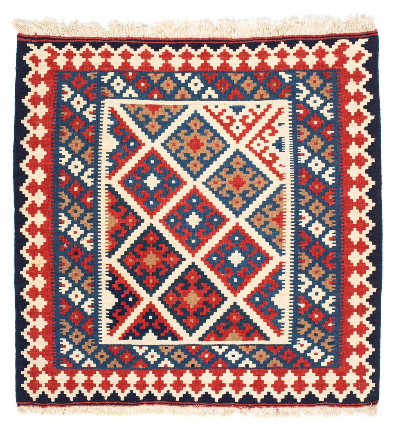 Kelim Fars Teppich 103x100cm