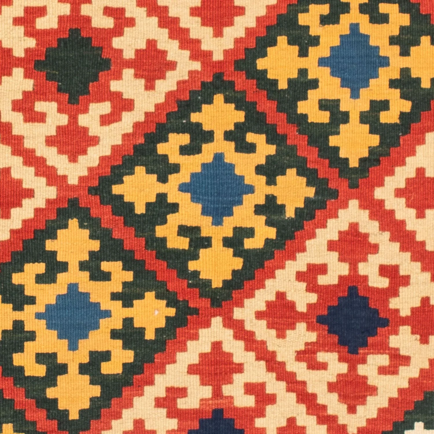 Kelim Teppich - Oriental 103 x 101 cm - beige - Image 2