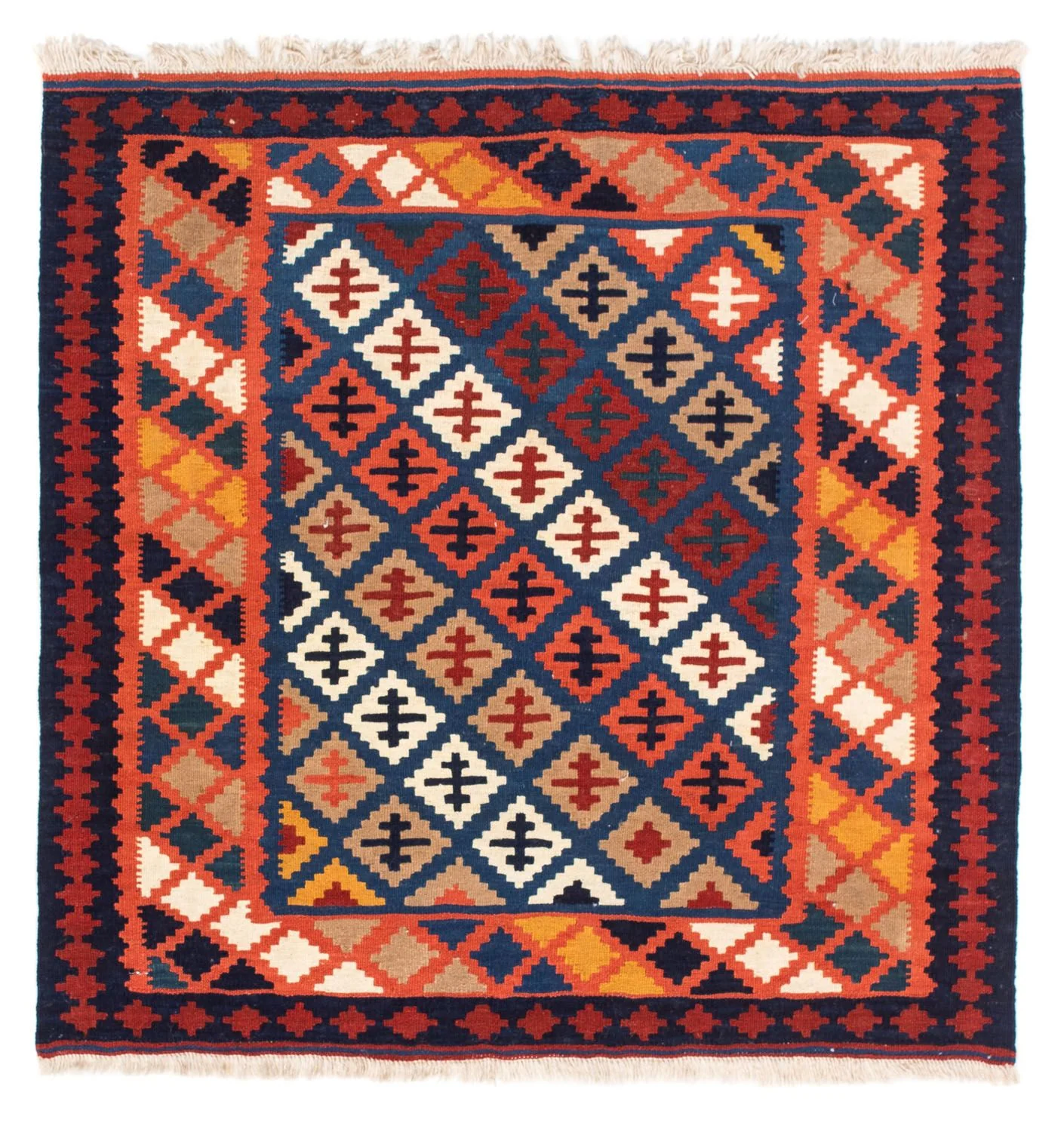 Kelim Fars Teppich 104x100cm