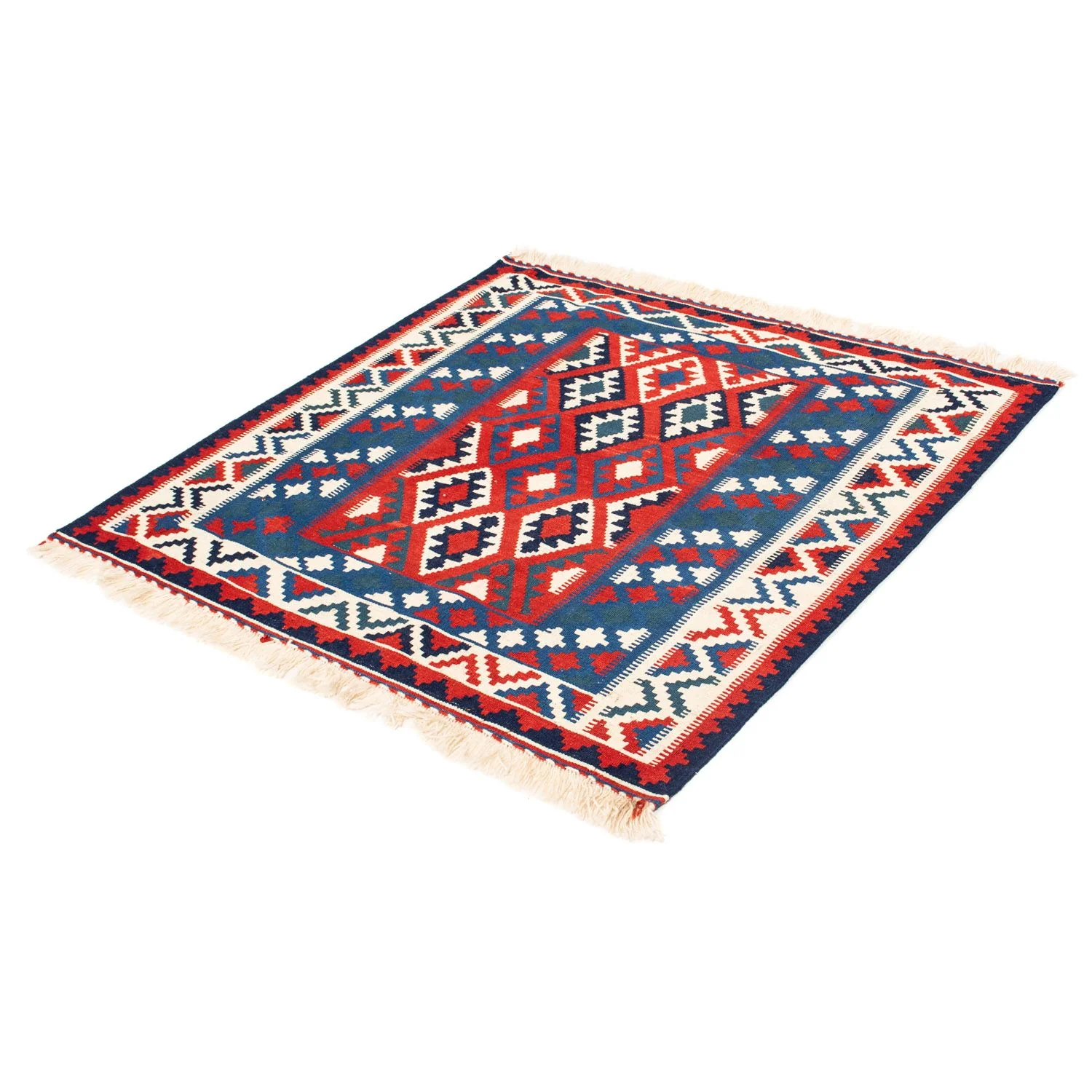 Kelim Fars Teppich 104x103cm - Image 5