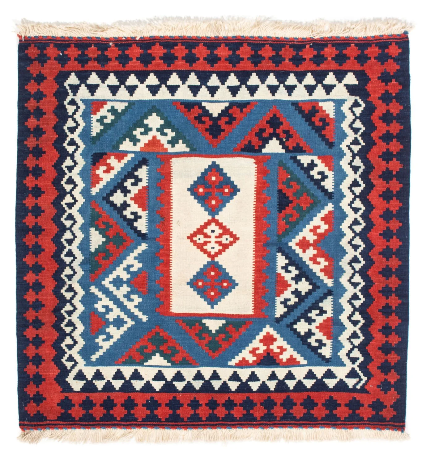 Kelim Fars Teppich 104x103cm