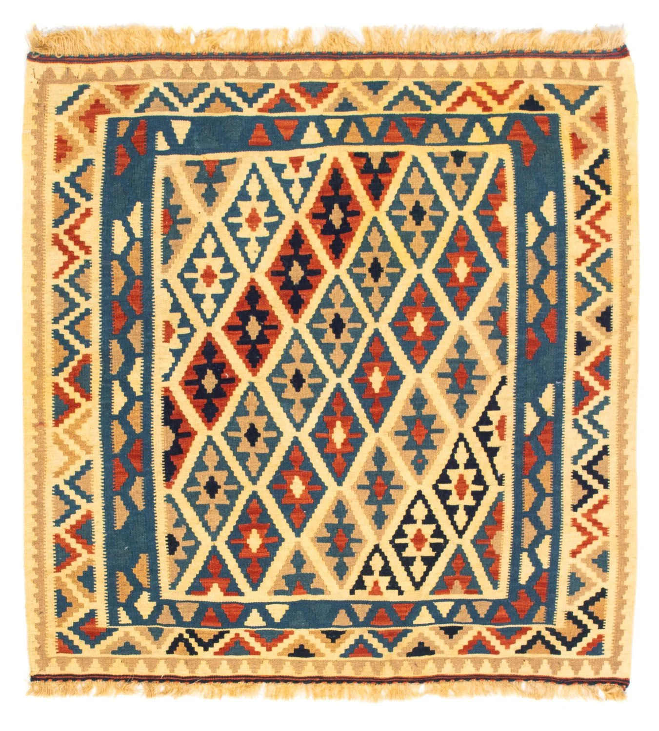 Kelim Fars Teppich 105x102cm