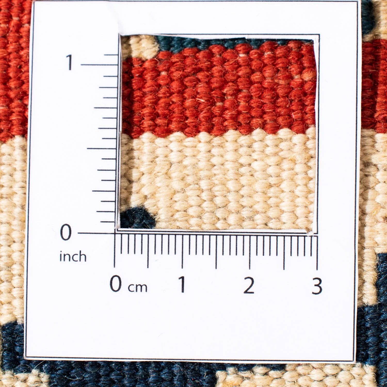 Kelim Fars Teppich 105x103cm - Image 6