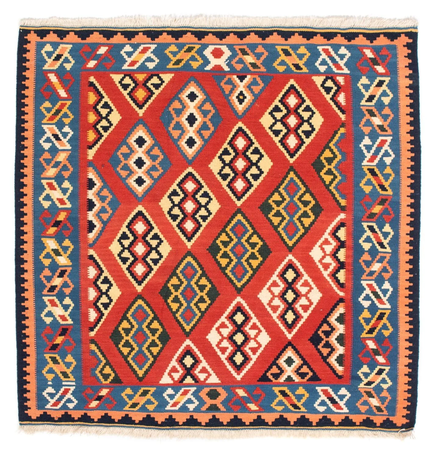 Kelim Fars Teppich 105x104cm