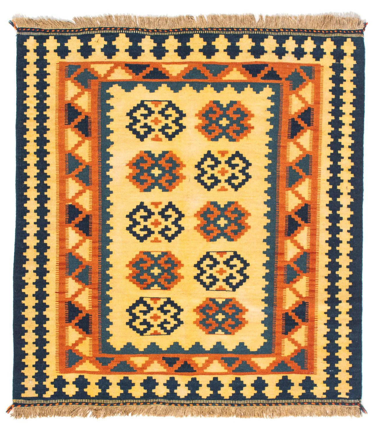 Kelim Fars Teppich 107x100cm