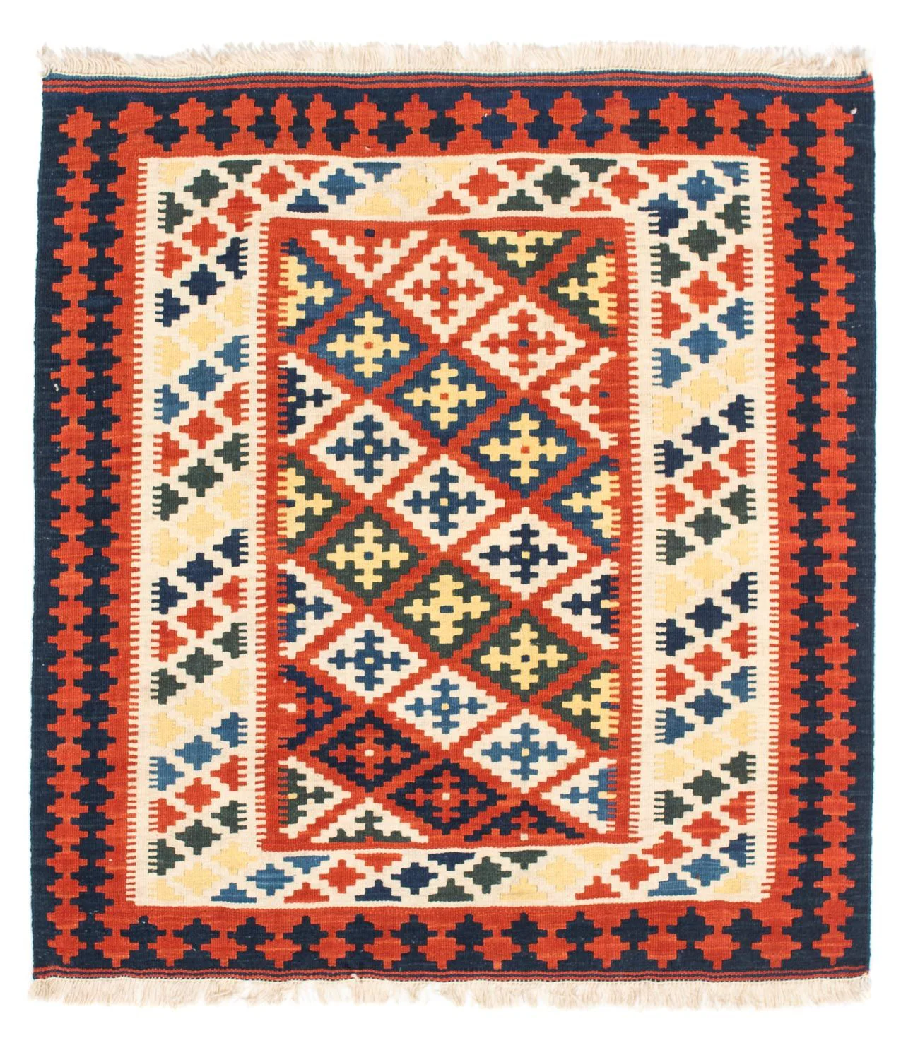 Kelim Fars Teppich 107x100cm