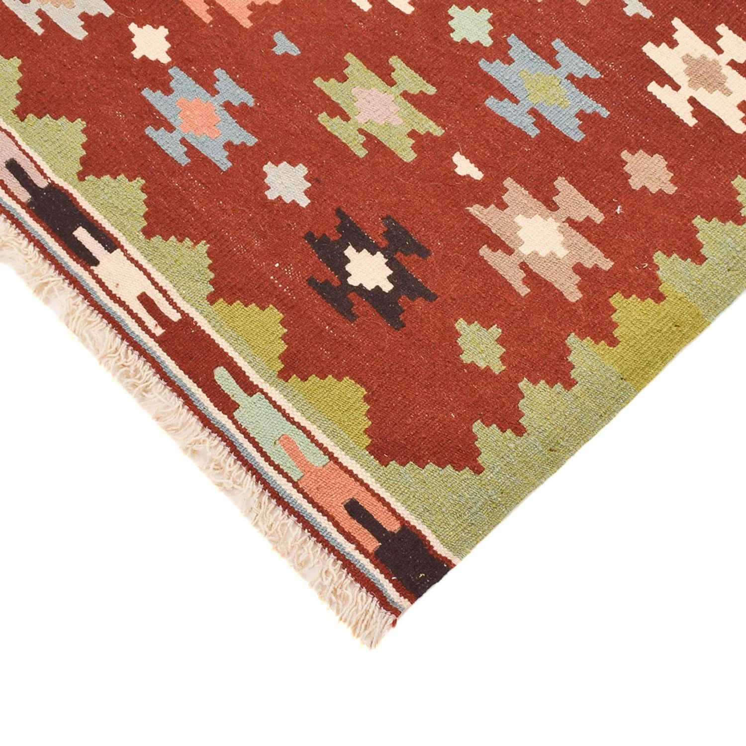 Kelim Fars Teppich 132x97cm - Image 2