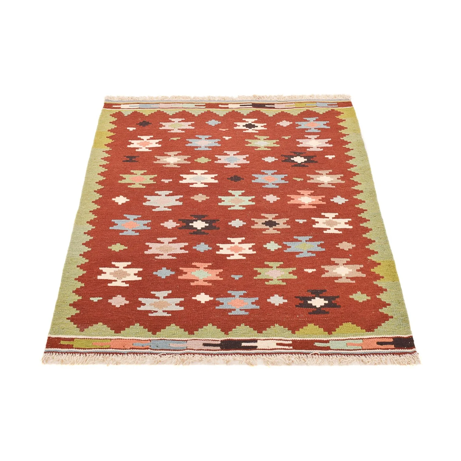 Kelim Fars Teppich 132x97cm - Image 5