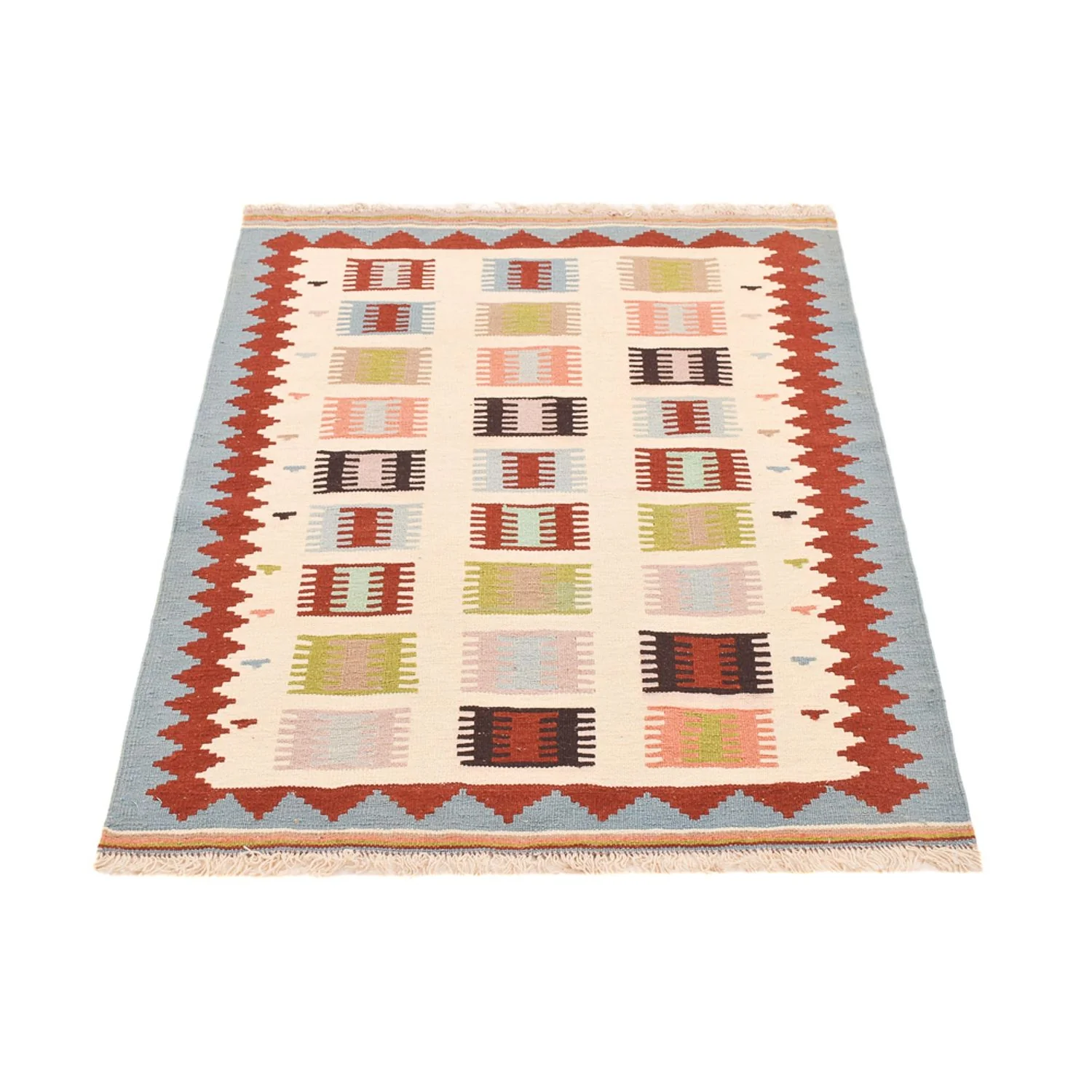 Kelim Fars Teppich 140x97cm - Image 5