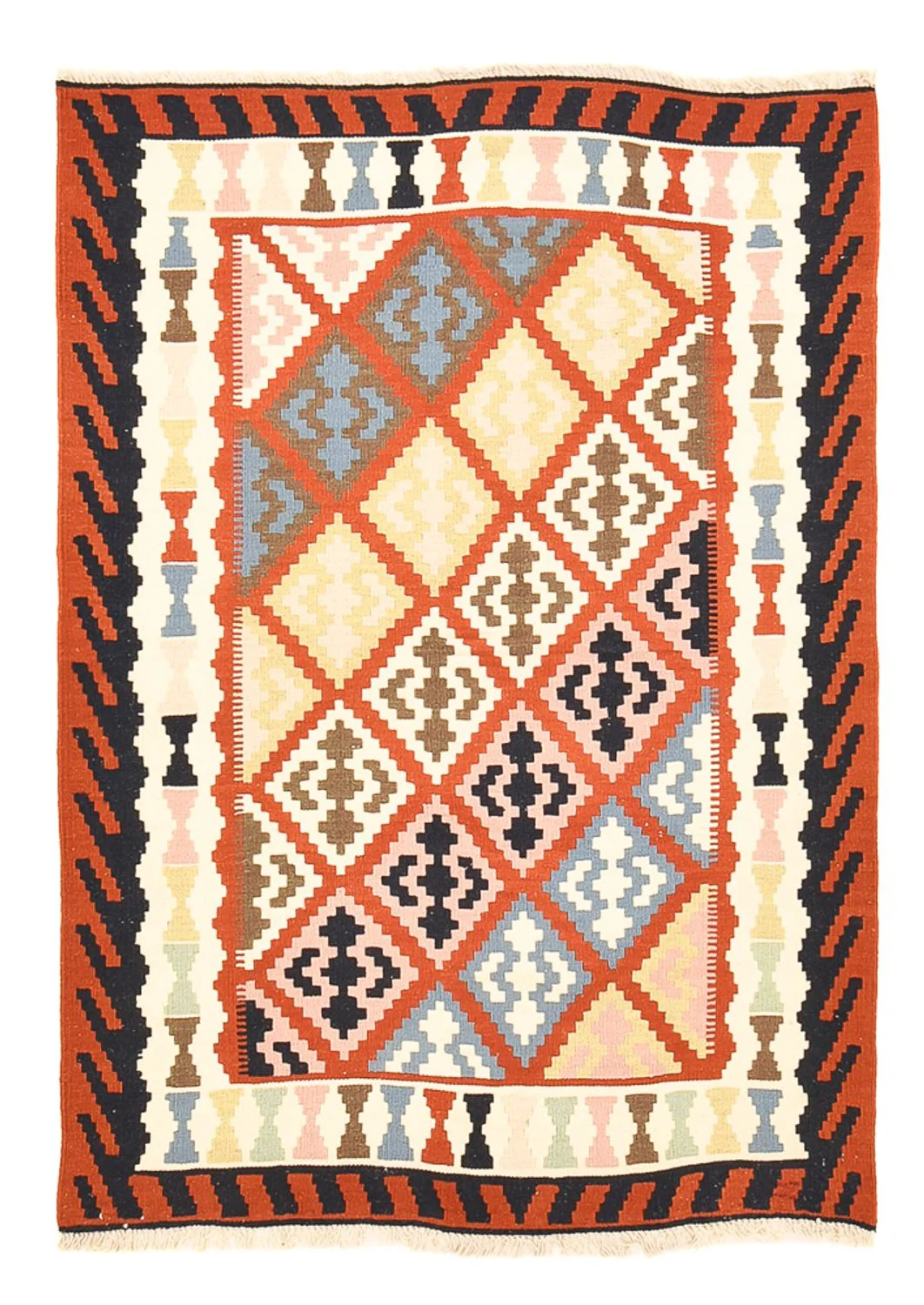 Kelim Fars Teppich 141x100cm