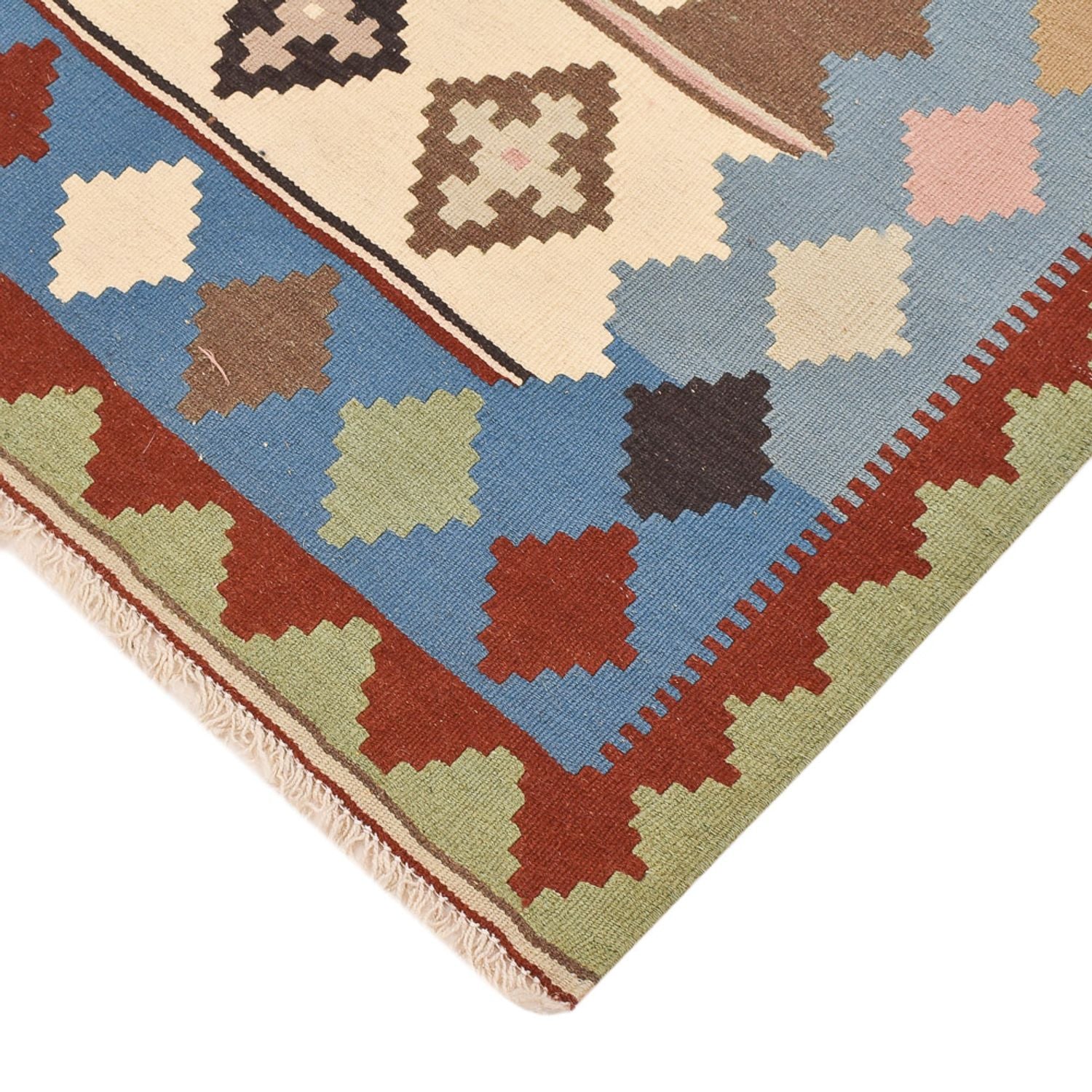 Kelim Fars Teppich 144x102cm - Image 2