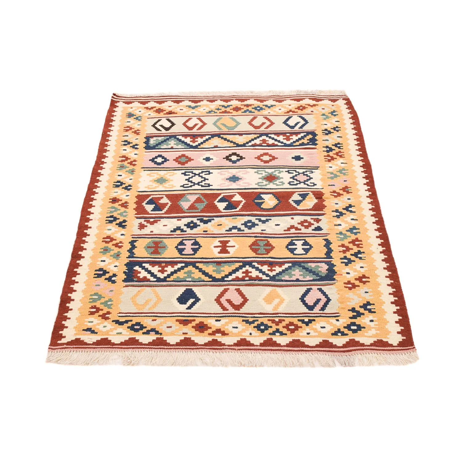Kelim Fars Teppich 144x105cm - Image 5