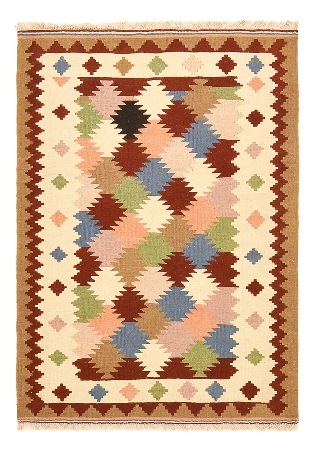 Kelim Fars Teppich 145x106cm